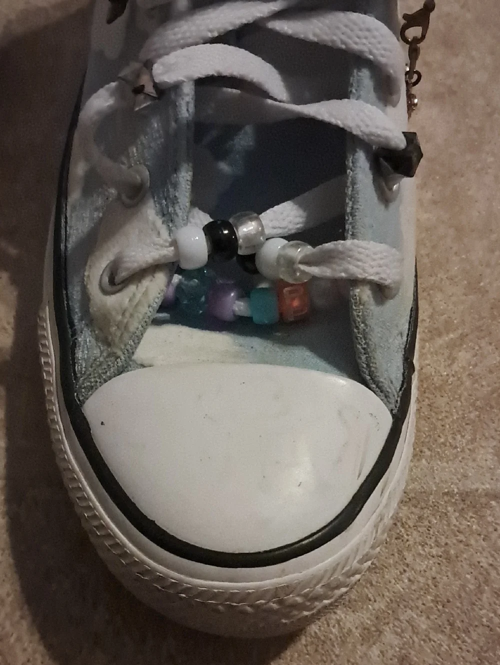 Converse light blue